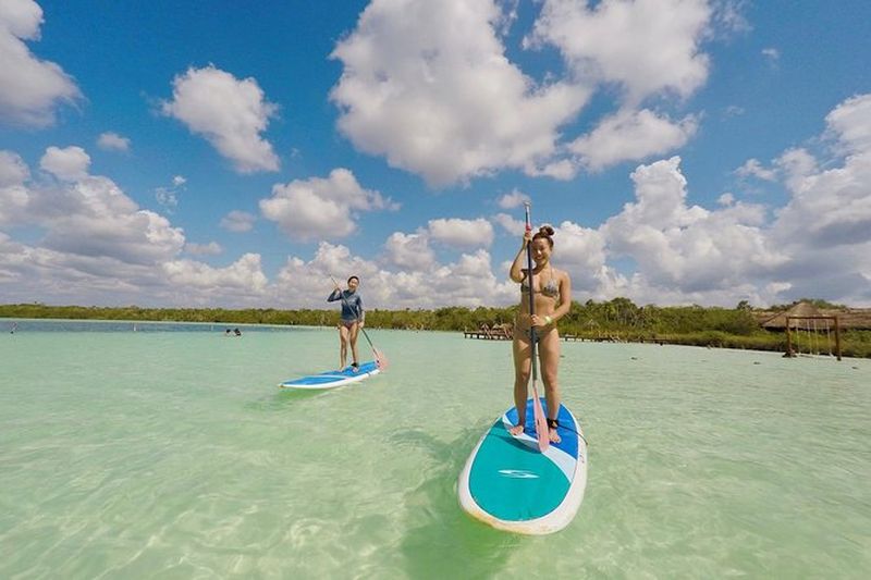 Billet Balade en paddle surf dans la lagune de Tulum