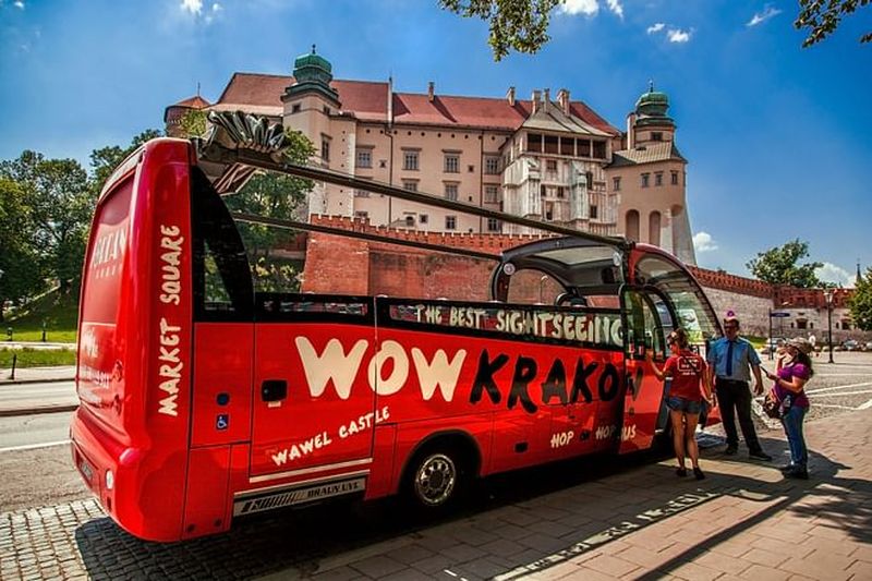 Billet Bus touristique de Cracovie