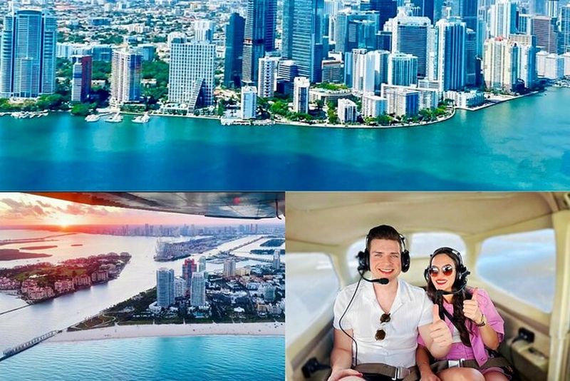 Billet Tour privé en avion à Miami