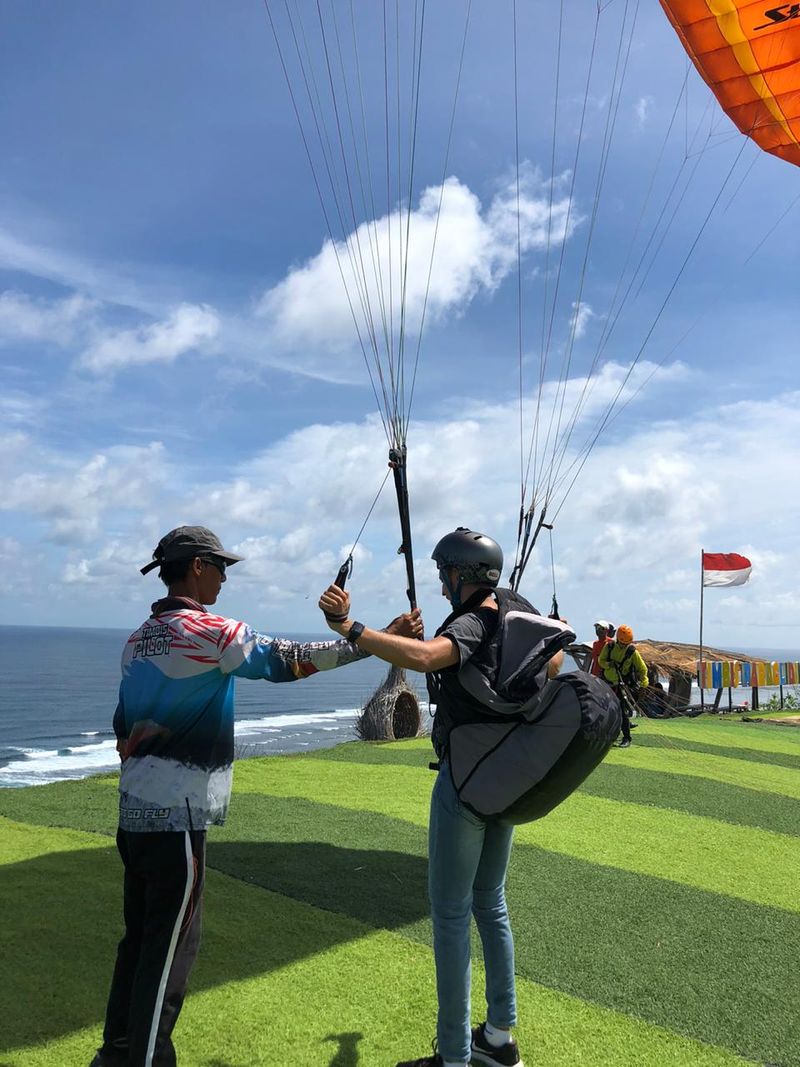 Billet Expérience de parapente en tandem à Timbis