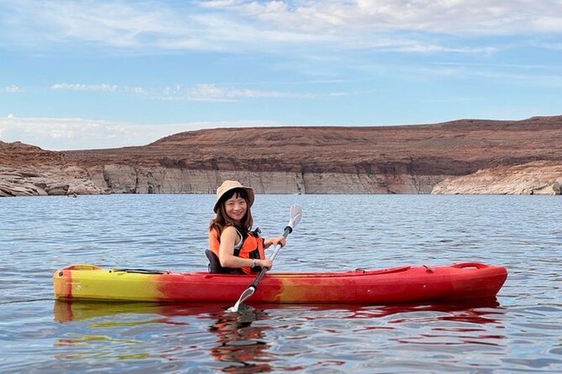 Billet Excursion guidée en kayak sur le lac Powell jusqu’à Antelope Canyon