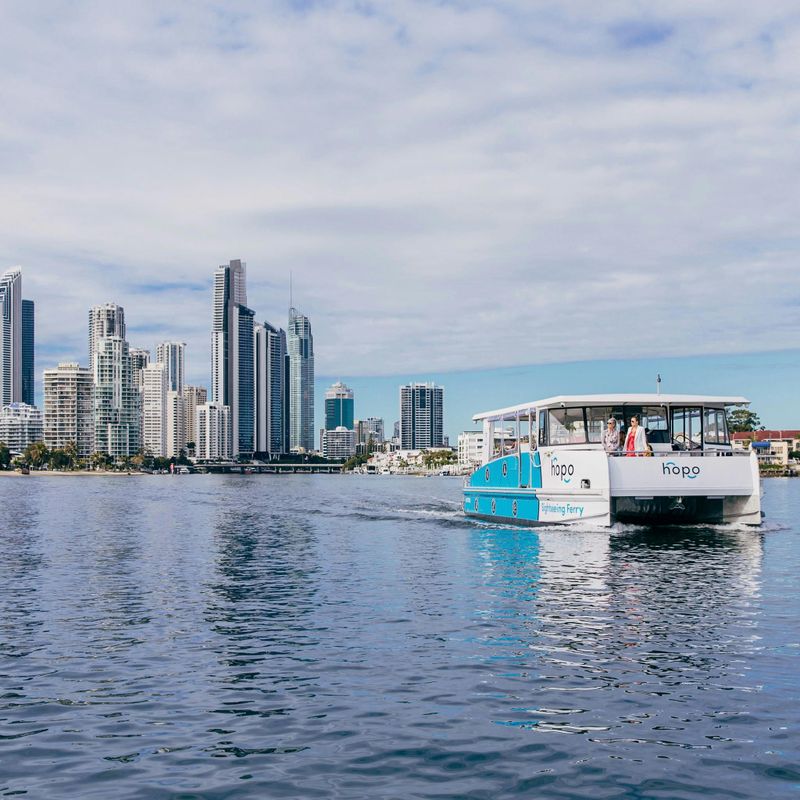 Billet Pass hop-on hop-off en ferry a Gold Coast