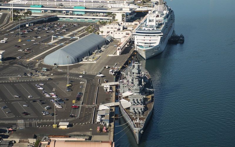 Billet Billets pour le cuirassé USS Iowa à Los Angeles