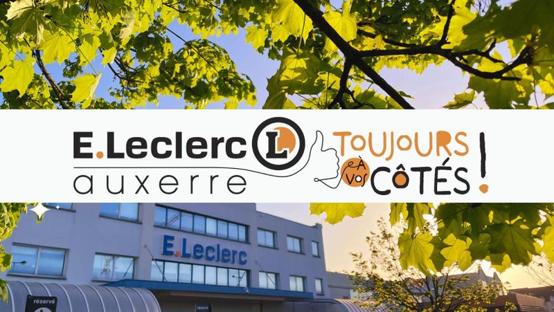 Billet Location de vélos chez E.Leclerc Auxerre