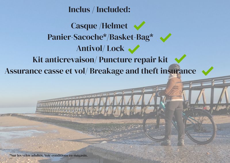 Billet Location de vélos chez Juno vélo