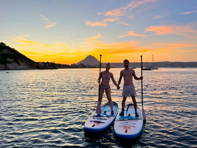Billet Tour de paddle board au coucher du soleil