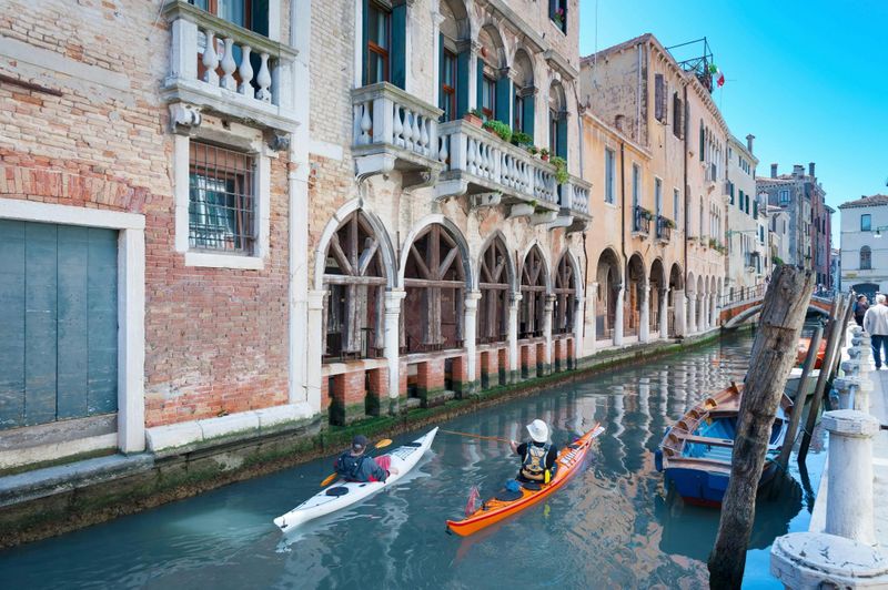 Billet Visite rapide en kayak pour petits groupes à Venise