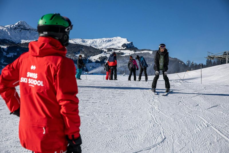 Billet Cours de ski pour débutants à Interlaken l'après-midi