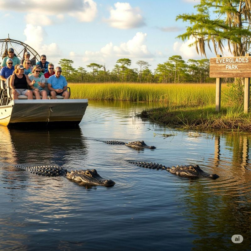 Billet Excursion en hydroglisseur au parc national des Everglades avec prise en charge à Miami