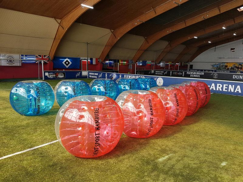 Billet Expérience de bubble football en salle à Hambourg