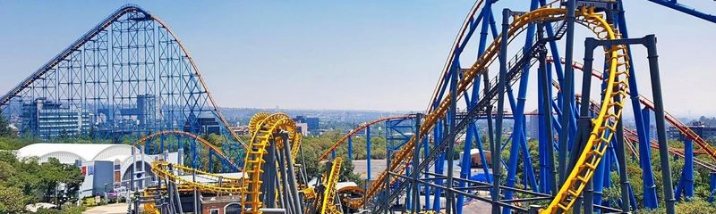 Billet Billets et transport pour le parc d'attractions Six Flags