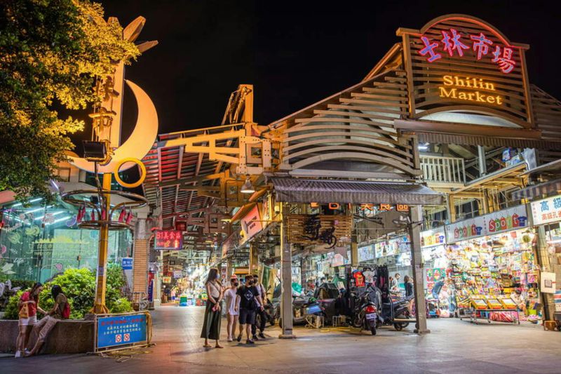 Billet Visite guidée à pied du marché nocturne de Shilin