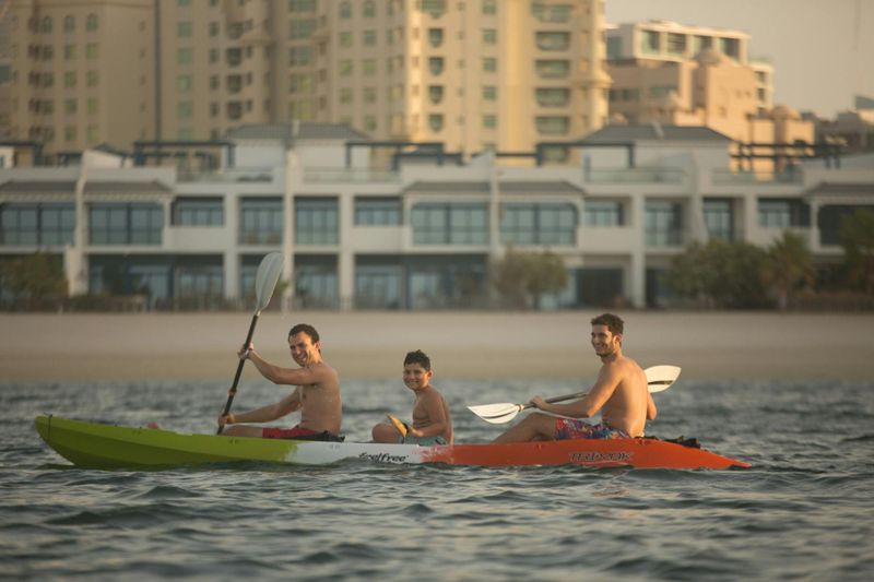 Billet Location de kayak trois places au Palm Jumeirah