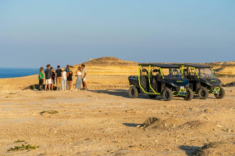 Billet Gozo & Blue Lagoon 4x4 All-Action UTV Sunset Safari (safari au coucher du soleil)