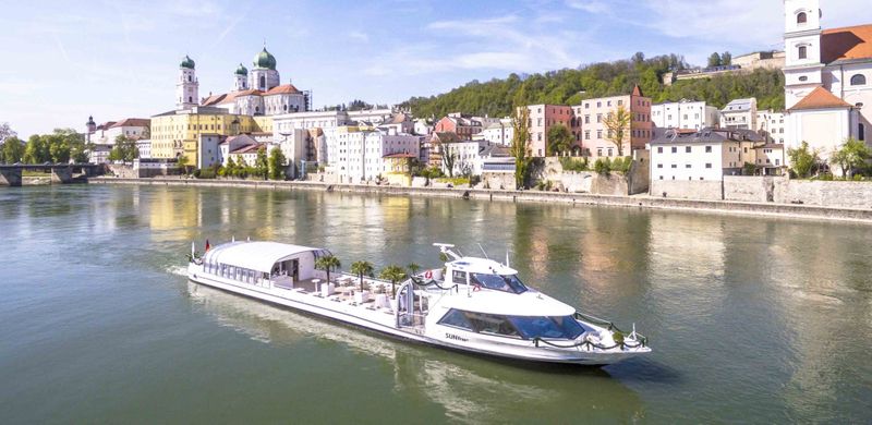 Billet Excursion en bateau sur les Trois Rivières à Passau