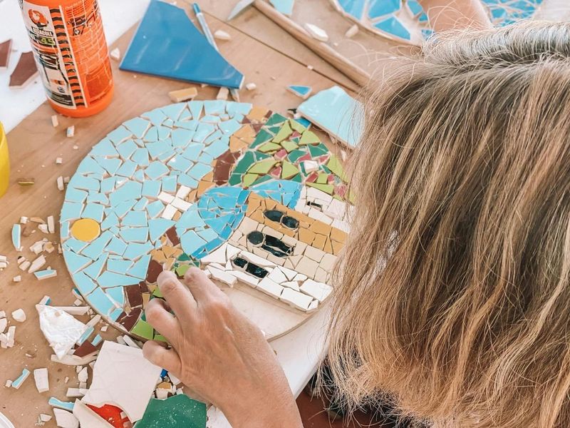 Billet Atelier de mosaïque créative à Karpathos