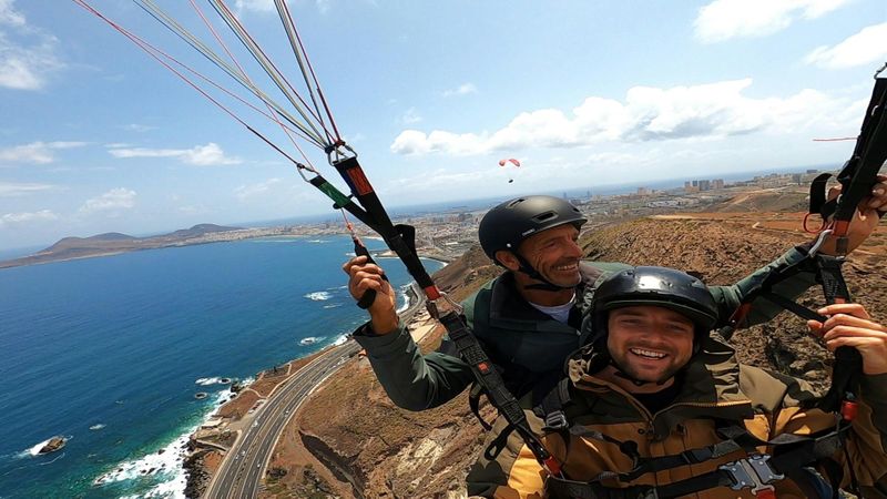 Billet Parapente tandem avec un pilote expert à Las Palmas