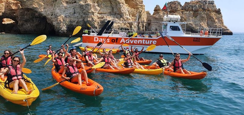 Billet Aventure en kayak à Ponta da Piedade