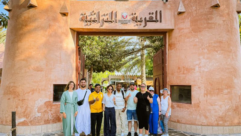 Billet Visite guidée à pied du village du patrimoine d'Abu Dhabi