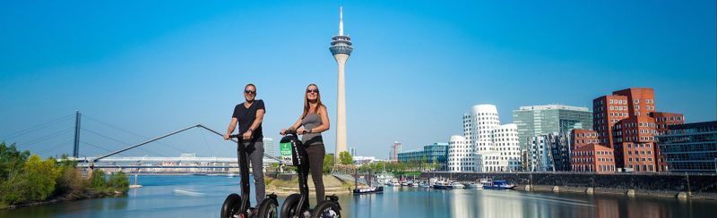 Billet Visite guidée de la ville de Düsseldorf en Segway™