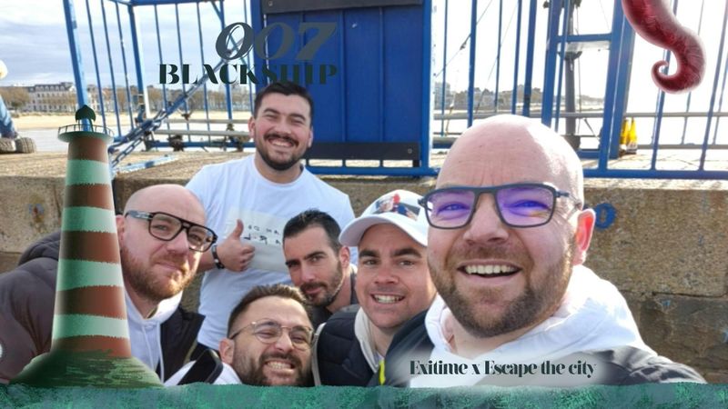 Billet 007 Blackship, jeu de ville en plein air à Saint-Nazaire