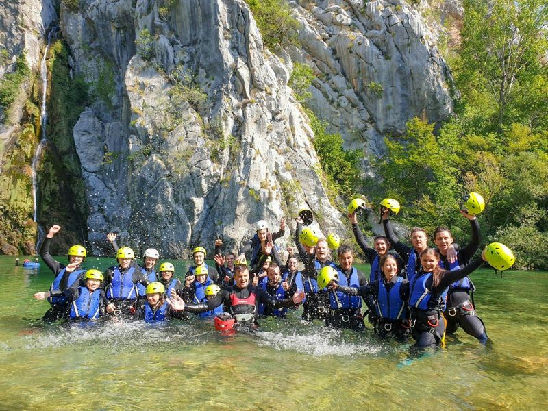 Billet Aventure basique de canyoning sur la rivière Cetina