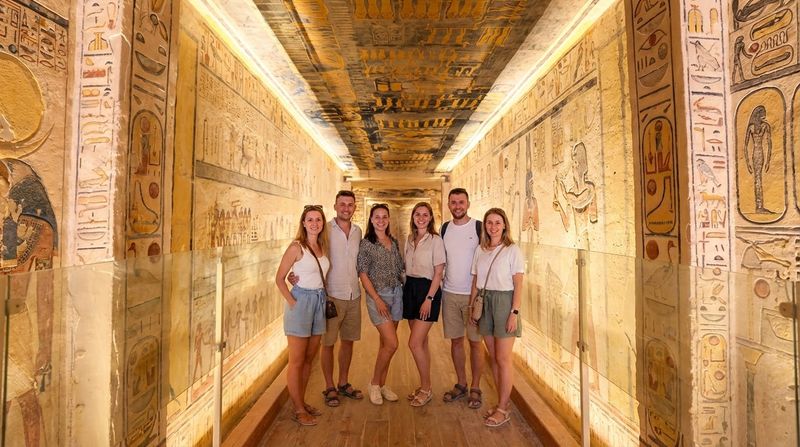 Billet Visite guidée de la Vallée des Rois avec croisière en felouque au départ de Louxor