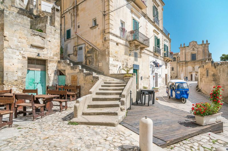 Billet Visite panoramique du centre-ville de Matera en tuk tuk