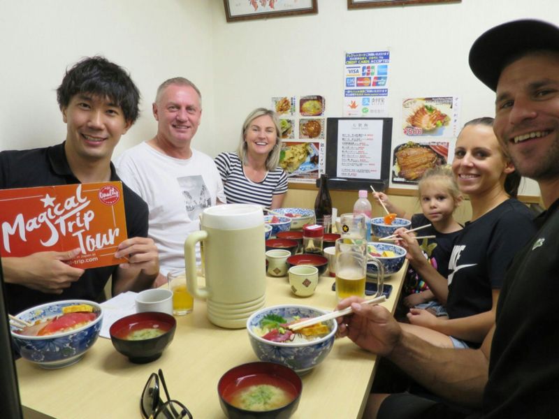 Billet Visite guidée du marché aux poissons de Tsukiji