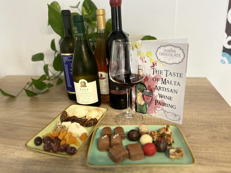 Billet Accords mets et vins artisanaux à Malte