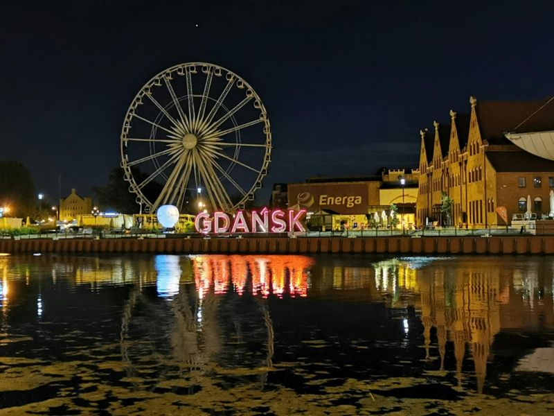 Billet Visite guidée à pied de Gdansk la nuit
