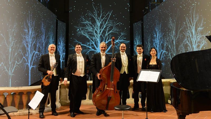 Billet Dîner toscan et concert d'airs d'opéra et de musique napolitaine à Florence