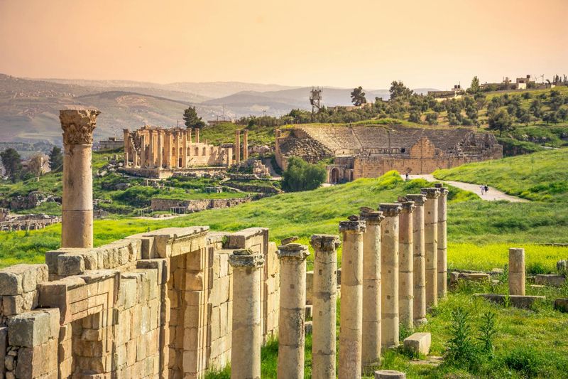 Billet Visite privée d'une journée à Jerash et Ajloun au départ d'Amman