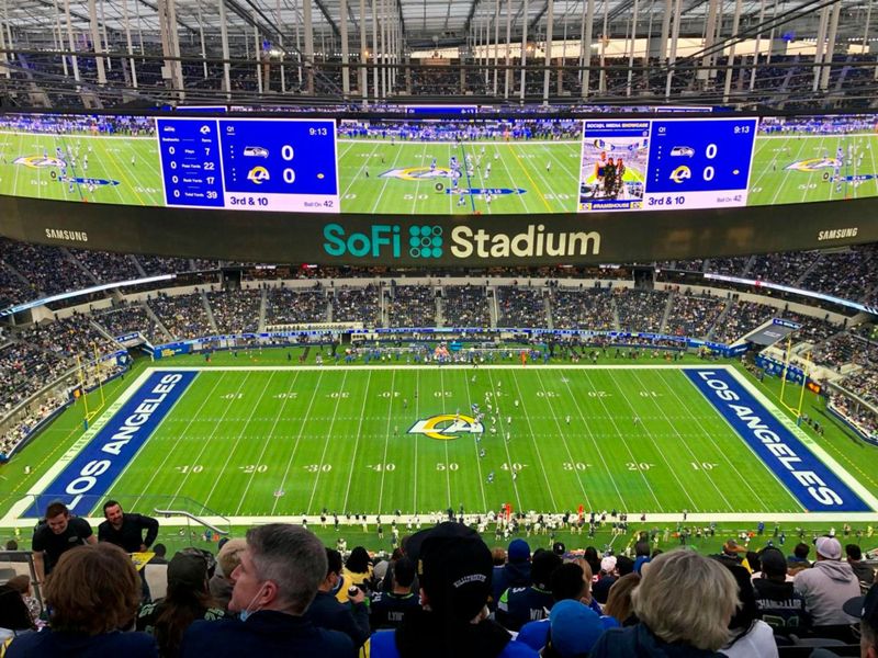 Billet Billet pour un match de football des Los Angeles Rams au SoFi Stadium