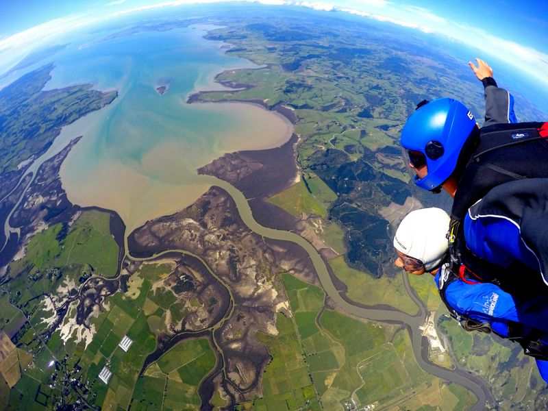 Billet Expérience de parachutisme à 18 000 pieds à Auckland