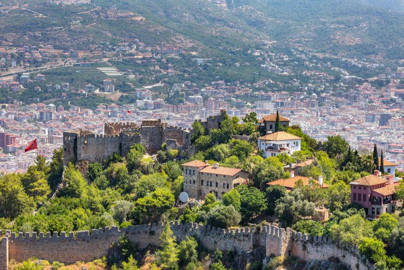 Billet Visite d'été : Château et grottes d'Alanya, téléphérique et bateau