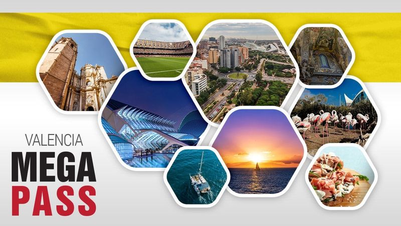 Billet Valencia 6 attractions MegaPass Deluxe avec Oceanogràfic et Hemisfèric