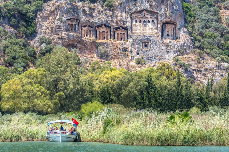 Billet Croisière sur le fleuve Dalyan et la plage d'Iztuzu avec repas