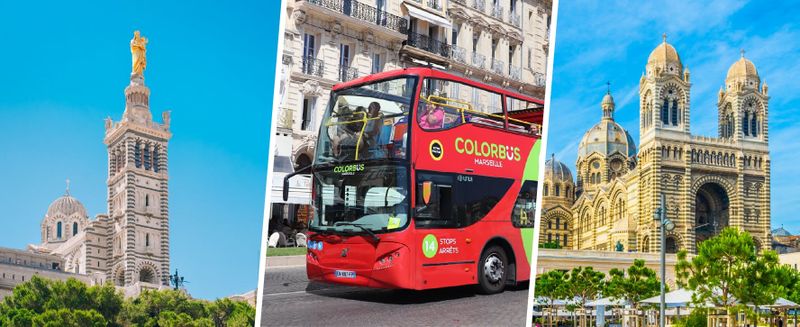 Billet Visite de Marseille en bus hop-on hop-off