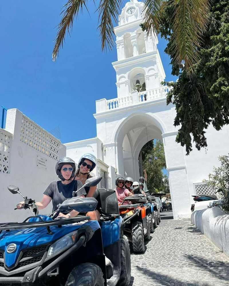 Billet Expérience de quad à Santorin