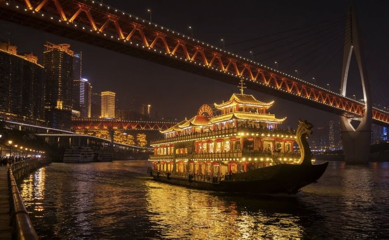 Billet Croisière privée de nuit sur le fleuve Yangtze à Chongqing