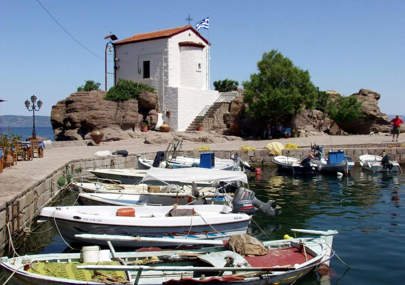 Billet Billet d'excursion en bateau à Skala Sykaminia avec temps libre