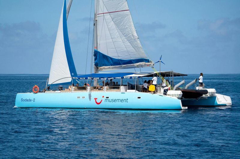 Billet Croisière en catamaran avec repas en bord de plage à Boa Vista