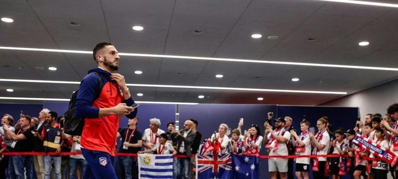 Billet Arrivée de l'équipe de l'Atlético de Madrid et billet pour un match de football