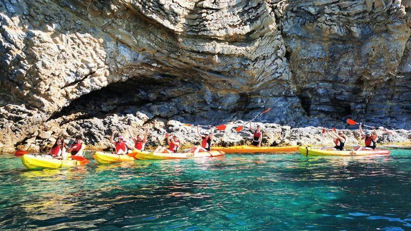 Billet Excursion en kayak aux criques de Villajoyosa
