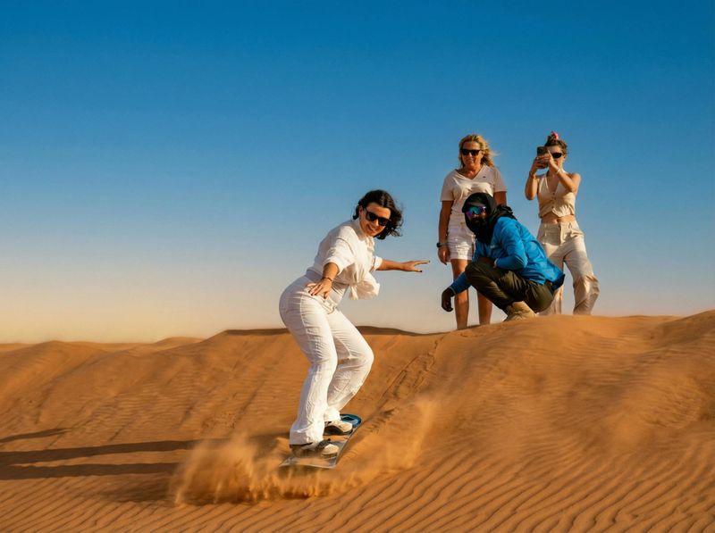 Billet Descente en planche à voile dans le désert d'Agadir avec dîner