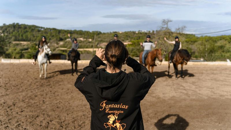 Billet Randonnée à cheval guidée dans la vallée de Randa