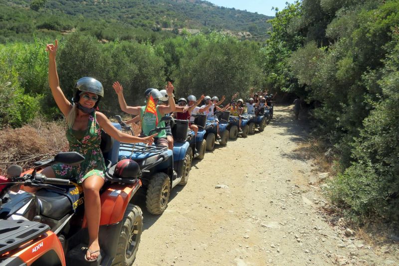 Billet Excursion en quad en Crète depuis Malia
