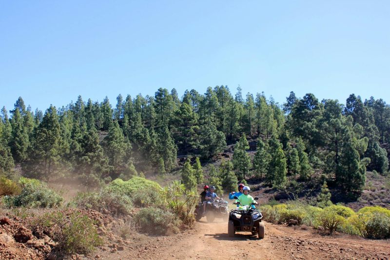 Billet Excursion en quad dans le parc national du Teide