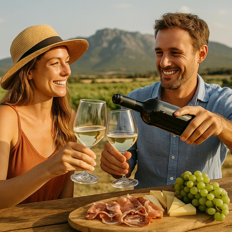 Billet Visite des vins d'Olbia en Tuk-Tuk ou minibus